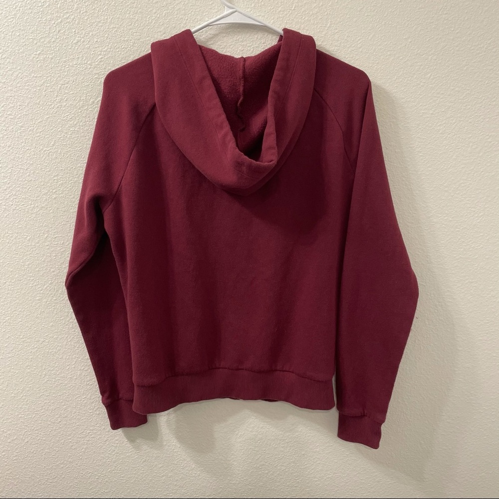 Victoria secret pink tropical hoodie red pink - Picture 4 of 4